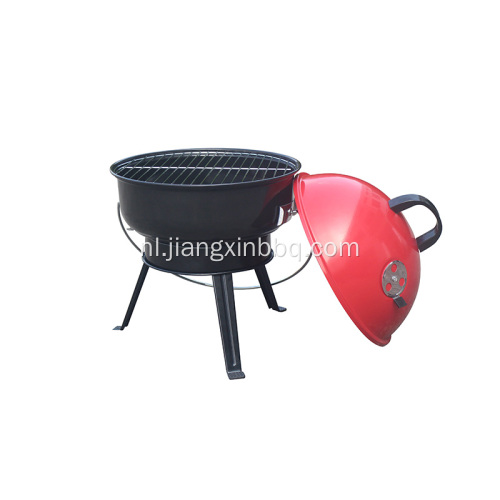 14 inch waterkoker draagbare houtskoolgrill